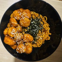 ไก่ป๊อบ 150g+รามยอนแห้ง 1