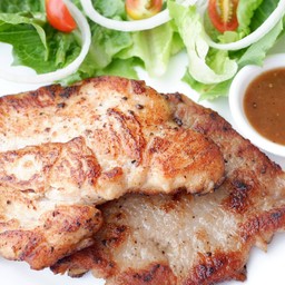 Combo สเต๊กหมู+ไก่