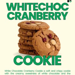BB Whitechoc Cranberry Soft Cookie 60 g.