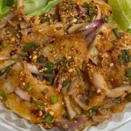 ข้าว ลาบปลาดอลลี่