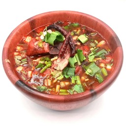 ต้มแซ่บไก่ย่าง