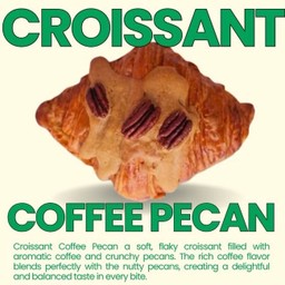 BB Coffee Pecan Croissant 75 g.