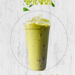 ชาเขียว พร้อมน้ำแข็ง