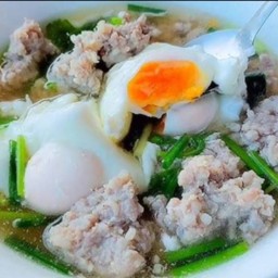 ต้มจืดหมูสับไข่ดาวน้ำ