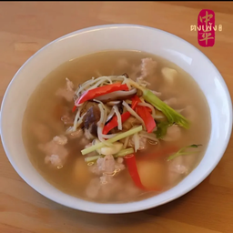 หมูสับต้มบ๊วย