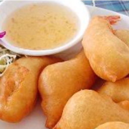 (L)กุ้งชุบแป้งทอด