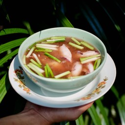 หมึกต้มน้ำดำ