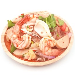 ยำวุ้นเส้นออลมิกซ์