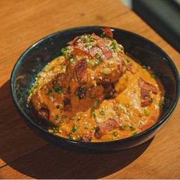 Hamburg Tower & Garlic Fried Rice