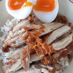 ฟ้าเองหมูทอดไข่ต้ม