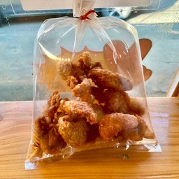 หนังไก่ทอด