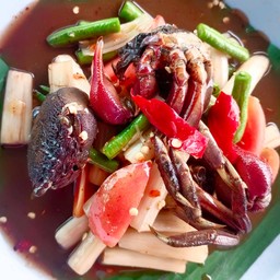 ตำไหลบัวปูปลาร้า