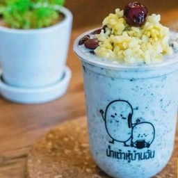 น้ำเต้าหู้งาดำปั่น ถั่ว5สี (ทรงเครื่อง)