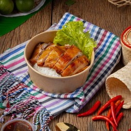 ข้าวหน้าไก่ย่าง