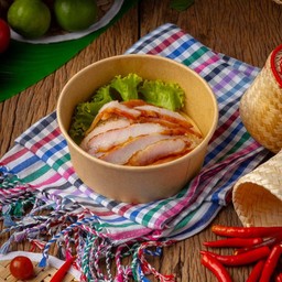 ข้าวหน้าคอหมูย่าง