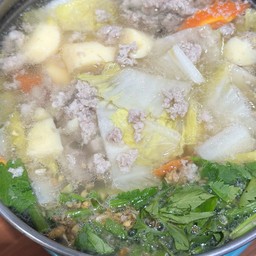 ต้มจืดเต้าหู้หมูสับ