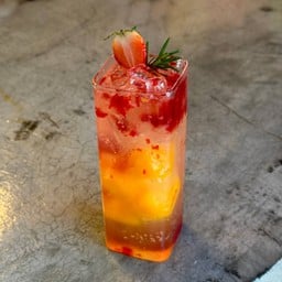 Strawberry orange cubes