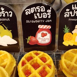 วาฟเฟิล-แยสตรอเบอร์รี่