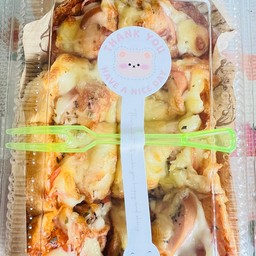 ปังชีสพิซซ่า แฮม-ไส้กรอก
