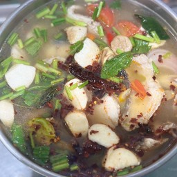 ต้มยำปลาช่อน