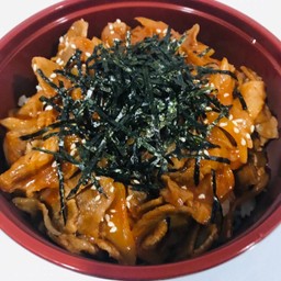 ข้าวหน้าหมูผัดโคชูจัง เมนูขายดี