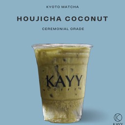 Iced Hojicha Coconut ( D )