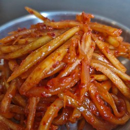 파파야 김치 (papaya gimchi-กิมจิมะละกอ)