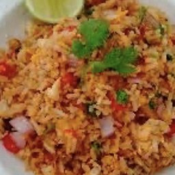 ข้าวผัดปลากระป๋องแซ่บ (ใส่พริกขี้หนู หอมแดง)
