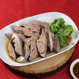 ตับไก่นุ่มน้ำมันงา