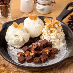 บราวนี่ + ฮอกไกโดมิลค์