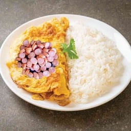 ข้าวไข่เจียวน้องข้าวปุ้น