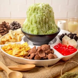 บิงซู + ชาเขียว