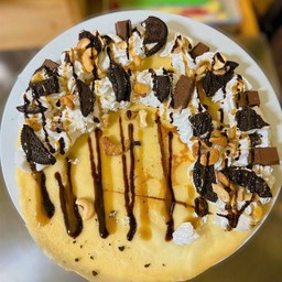 เครปเย็น(โอริโอ้+อัลมอนด์