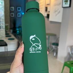 REFRESHING BOTTLE 500ML.#HUNTER GREEN