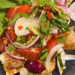 ยำไข่ดาว