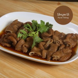 ไส้หมูพะโล้