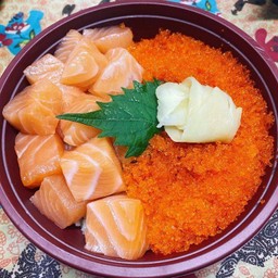 ข้าวด้ง&ราเมน Okuma Sushi ตลาดอินดี้ดาวคะนอง