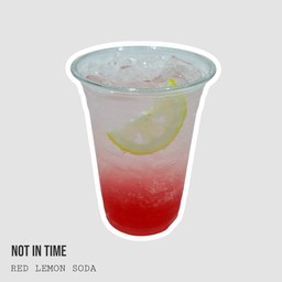 น้ำแดงมะนาวโซดา (Red Lemon Soda)