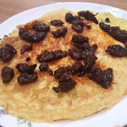 ข้าวไข่เจียว หน้าผัดหอยลาย สไตล์เกาหลี