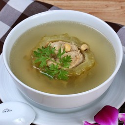 ซุปมะระยัดใส้