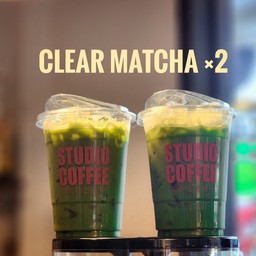 [ ✨️Promotion✨️ ] Clear Matcha 2 แก้ว (พรีเมียมเคลียร์มัทฉะ,เพียวมัทฉะ)