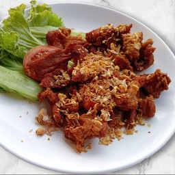 หมูทอดกระเทียม