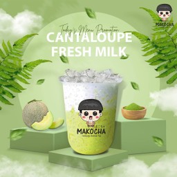 แคนตาลูปนมสด