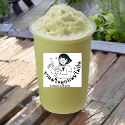 ชาเขียวนมปั่น