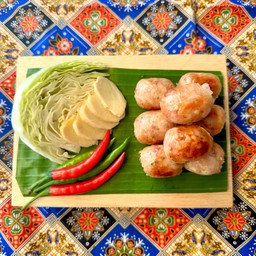 ไส้กรอกอีสานย่าง เปรี้ยว นัว เนื้อเเน่นเวอร์