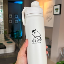 COLORFUL SPORT BOTTLE 500ML#WHITE