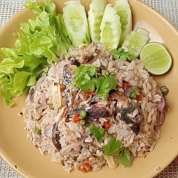 ข้าวขยำปลาทูไม่มีtopping