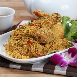 กุ้งทอดซีเรียล