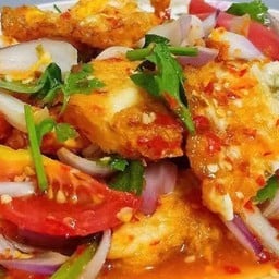 ข้าว ยำไข่ดาว