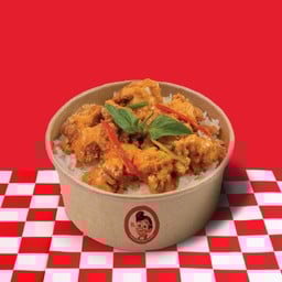 Red Curry Chicken Rice